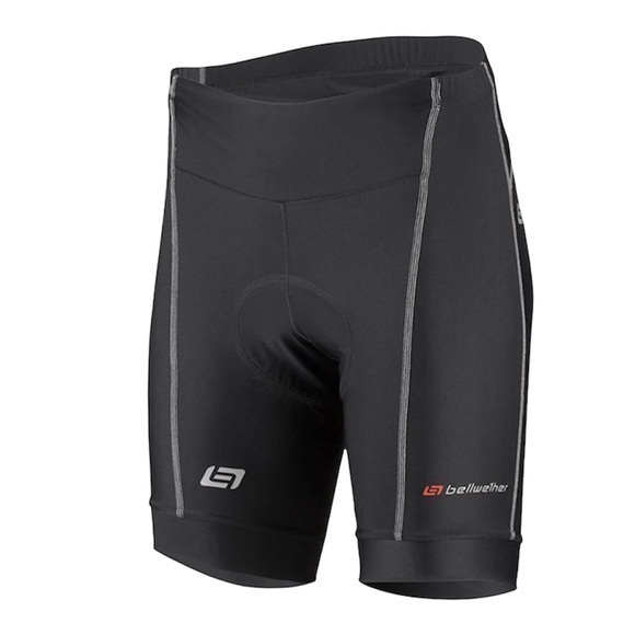 bellwether Pants - Bellwether Black Padded Endurance Gel Cycling Biker Shorts XS